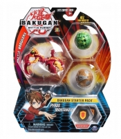 Bakugan: Zestaw startowy - Pyrus Mantanoid (6045144/20104021)