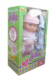 Julka pachnaca lalka różowa 21 cm - <br />
