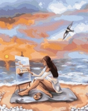 Malowanie po numerach - Morze inspiracji 40x50cm