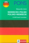 Słownik mini niemiecko-polski polsko-niemiecki  Czerska Urszula, Heisse Ulrich, Komorowska Magdalena