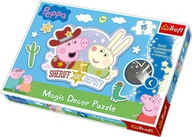 Puzzle Magic Decor Świnka Peppa 15 (14610)