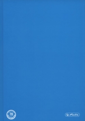 Brulion A5 Color Blocking w kratkę 96 kartek niebieski - <br />