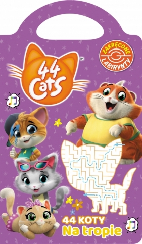 44 Cats. Zakręcone labirynty. 44 koty Na tropie.
