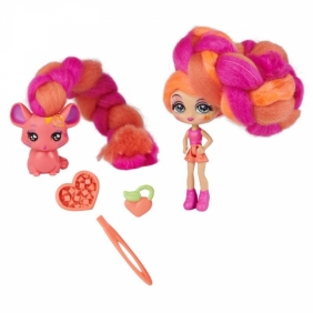CandyLocks: Zestaw - Laleczka Posie Peach i zwierzaczek Fin-Chlla (6056250/20123509)