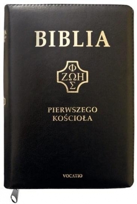Biblia pierwszego Kościoła z paginat. czarna - Opracowanie zbiorowe