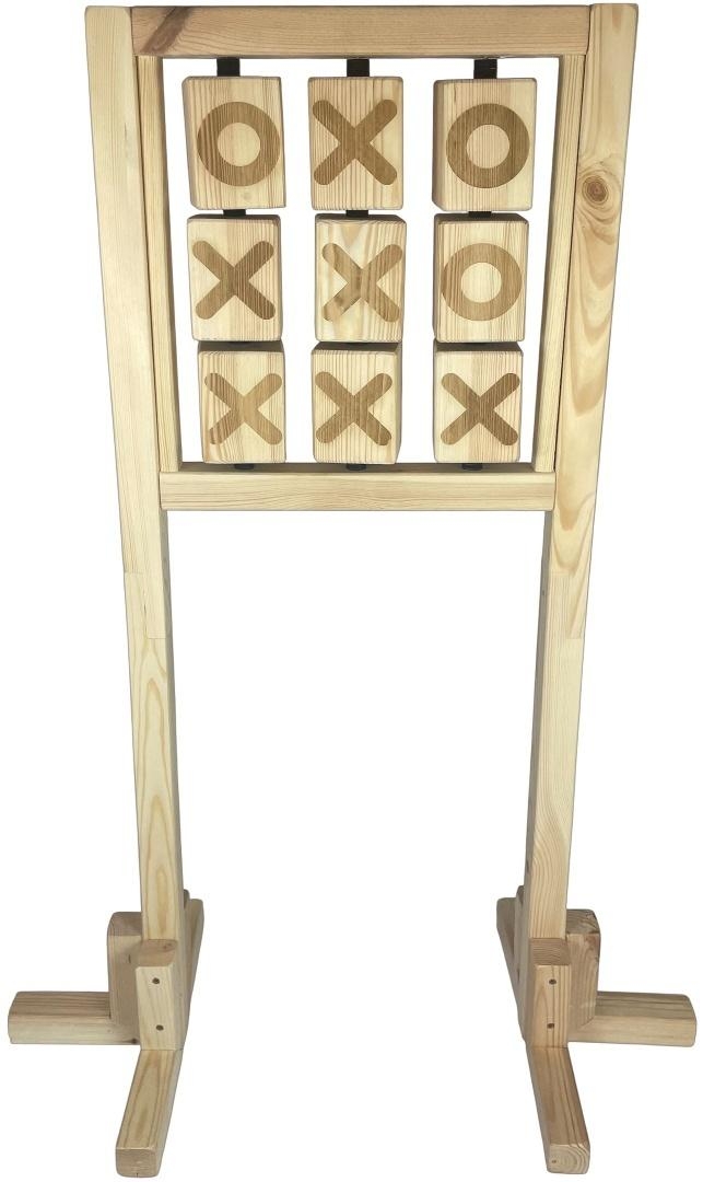 Kółko i krzyżyk drewniane