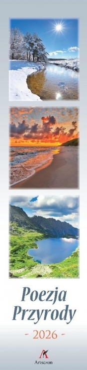 Kalendarz 2026 paskowy Poezja przyrody