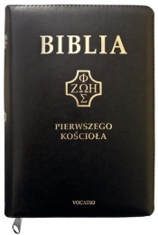 Biblia pierwszego Kościoła z paginat. czarna - Praca zbiorowa