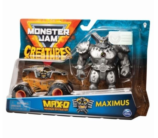 Pojazd z figurką, Max  Monster Jam (6055108/20121073)