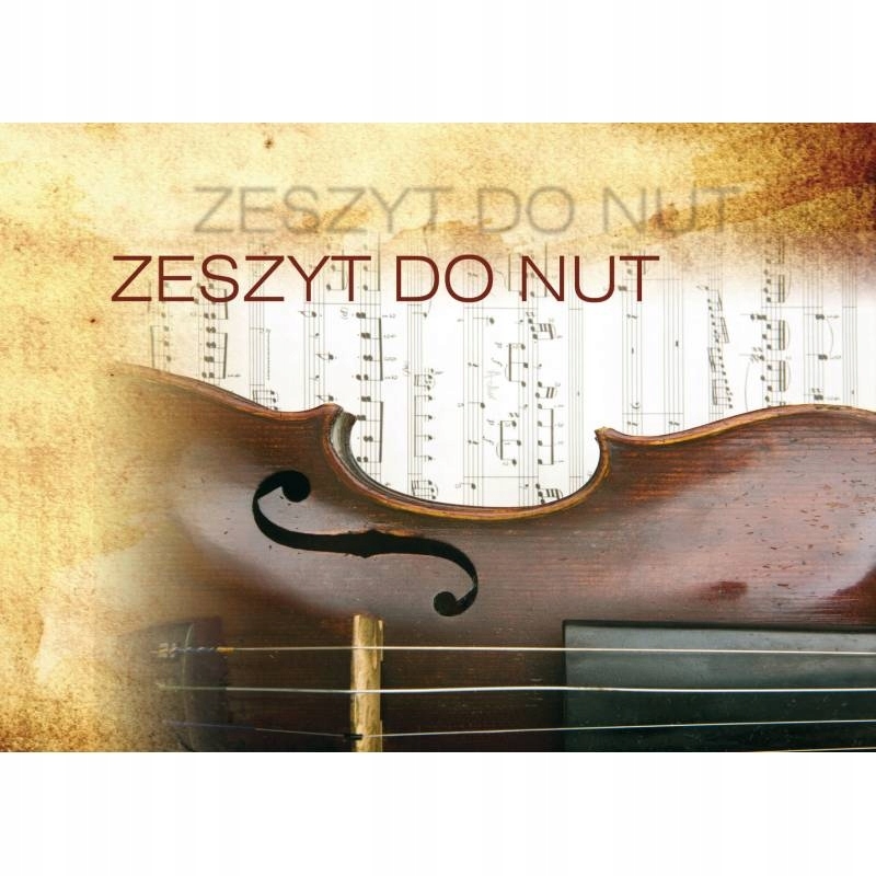 Zeszyt do nut A5/16k, 1 szt