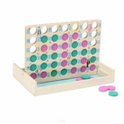 Gra drewniana Cztery w rzędzie Bluey