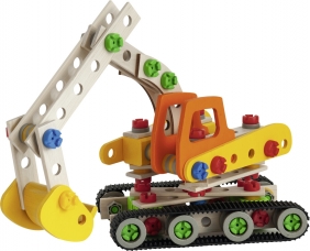 Heros, Klocki konstrukcyjne koparka 4w1, 170 el.