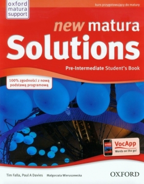 New Matura Solutions Pre-Intermediate Student's Book + Get ready for Matura 2015 - Falla Tim, Davies Paul A.