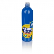 Farba szkolna, 500 ml - niebieska ciemna (301109004)