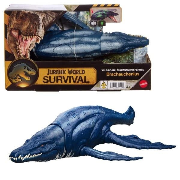 <img src='https://webimage.pl/pics/104/2/d0194735352104.jpg' style='height:440px' /> Jurassic World Brachauchenius ryczący dinozaur