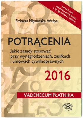 Potrącenia 2016 - Elżbieta Młynarska-Wełpa