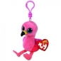 Ty Beanie Boos: Gilda - maskotka-brelok Różowy Flaming, 8.5cm (35210)