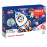 Puzzle - Wyprawa w kosmos, 30 el. Wiek: 3+
