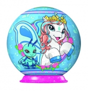 Puzzle 3D Filly Motylek 54 niebieski - <br />
