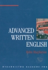 Advanced Written English