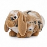 Maskotka Zoo Królik francuski brązowy 28 cm