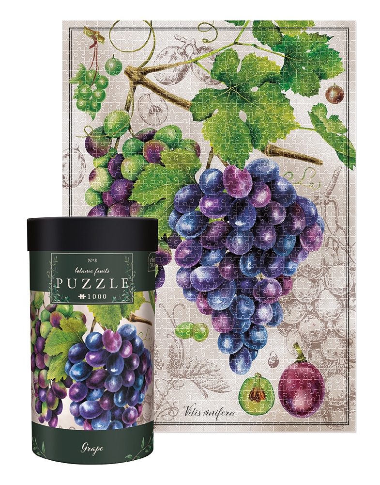 Puzzle 1000: Botanic Fruits 3 - Grape