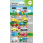 Naklejki 3D Soft Puffy Fun - Street Cars, 110X205 mm, Happy Color