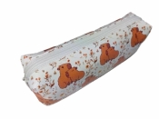 Piórnik jednokomorowy okrągły Kapibara