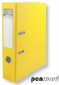 Segregator A4 z okuciem 7,5cm żółty