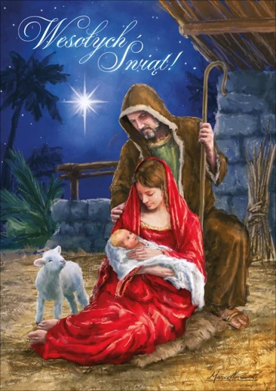 Karnet Boże Narodzenie K. B6-1427