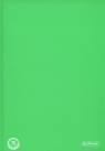 Brulion A5 Color Blocking w kratkę 96 kartek zielony