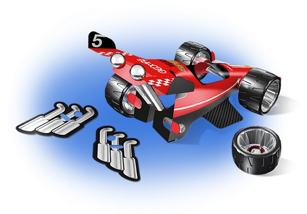Geomag Wheels - Czerwony Team Speed (GEO-710)