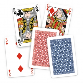 Karty do gry 55 listków - King of Diamonds (08710)