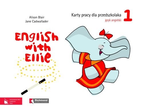 English with Ellie 1 Karty pracy dla przedszkolaka z płytą CD