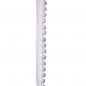 Sznurek dekoracyjny 1,7m - biały (339361)