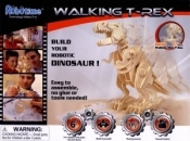 Drewniany model do złożenia z czujnikiem dźwięku. Chodzący T-Rex - Opracowanie zbiorowe