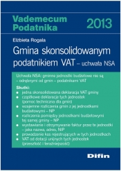 Gmina skonsolidowanym podatnikiem VAT - Rogala Elżbieta
