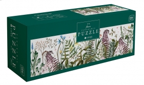 Interdruk, Puzzle panoramiczne 1000: Flowers 4 - Ferns