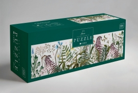 Interdruk, Puzzle panoramiczne 1000: Flowers 4 - Ferns