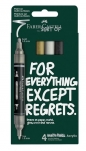 Markery akrylowe Multimark 4kol. FABER CASTELL