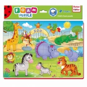 Puzzle piankowe 24: Zoo (RK1201-06)