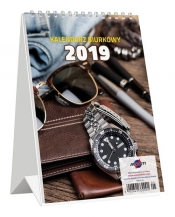 Kalendarz 2019 KBA5 Biurkowy A5 zegarek