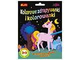 <img src='https://webimage.pl/pics/105/1/d4827476921105.jpg' style='height:440px' /> Kolorowe zdrapywanki i kolorowanki Jednorożec i przyjaciele