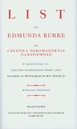 List od Edmunda Burke do członka Zgromadzenia Narodowego - Edmund Burke