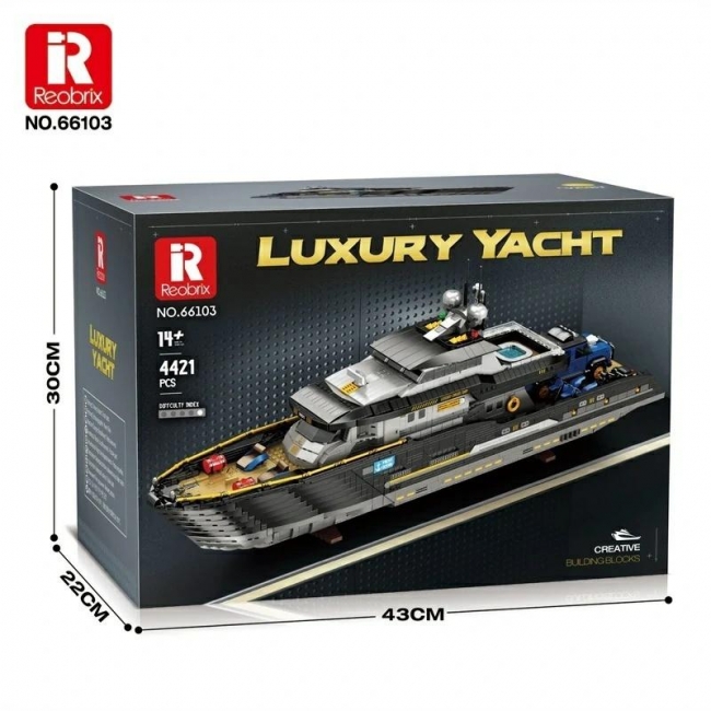 Klocki Luxury Yacht 4421el
