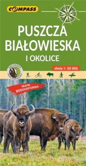 Mapa - Puszcza Białowieska 1: 50 000 - Opracowanie zbiorowe