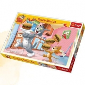 Puzzle Maxi Tom i Jerry Idzie śniadanko 24 (14210) - <br />