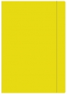 Teczka z gumką Interdruk A4+ - żółta (300846)