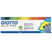 Kredki pastelowe olejne Giotto Olio Fine 25 kolorów