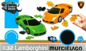 Puzzle 3D Cars: Lamborghini żółty - poziom 4/4 (105193)